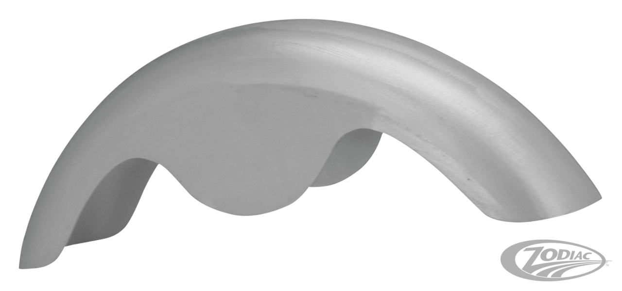 4.75" St smooth spartan front fender For Harley-Davidson