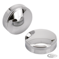Chr gascap set BT65-72 vented+non-vntd For Harley-Davidson