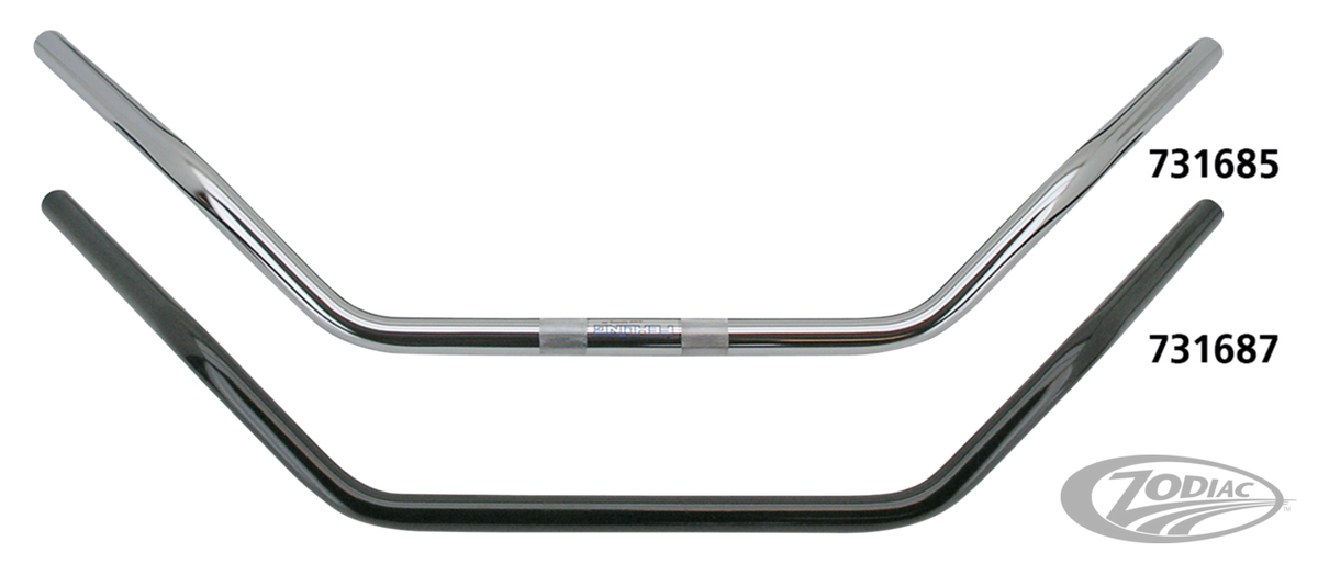 "Flattrack Bar" Wide 82-Up 4-Hole For Harley-Davidson