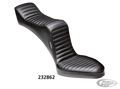 Baron II seat for Rigid frame pleated For Harley-Davidson