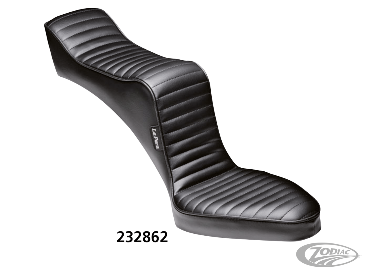 Baron II seat for Rigid frame pleated For Harley-Davidson