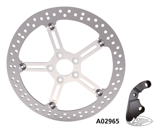 15" Big brake disc kit ST18-UP 49mm fork For Harley-Davidson