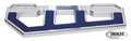 RACING FLOORBOARDS ICE W/ DIAMOND BLUE For Harley-Davidson