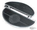 GZP Moon floorboard set with USA lett For Harley-Davidson