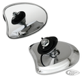 GZP Ch radium tprd Frng mirrors FLH14-UP For Harley-Davidson