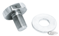 Chrome Stem Bolt FLST FXR FXD XL, 86 up For Harley-Davidson