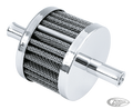 GZP Crankcase breather filter dual inlet For Harley-Davidson