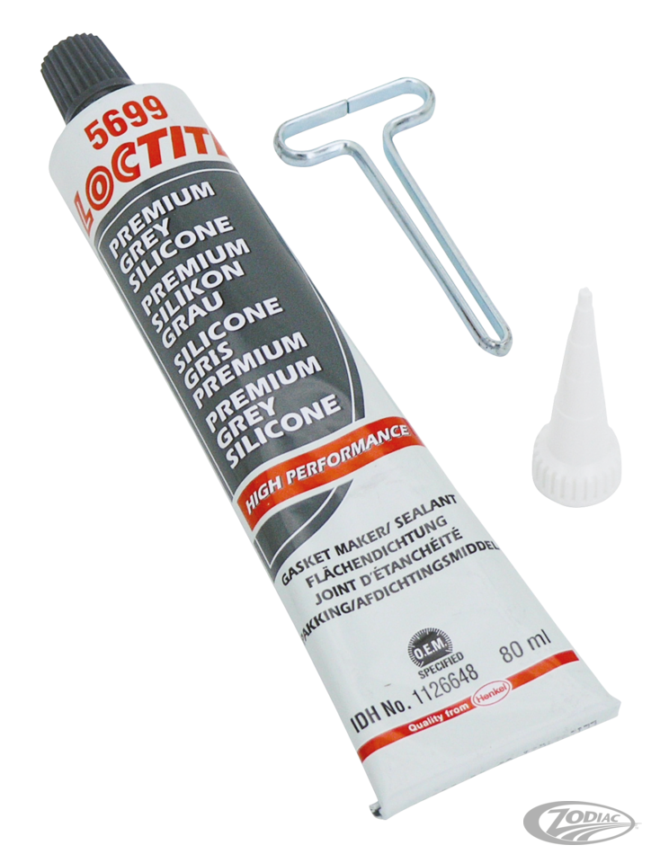 Loctite Premium silicone grey tube 80ml For Harley-Davidson