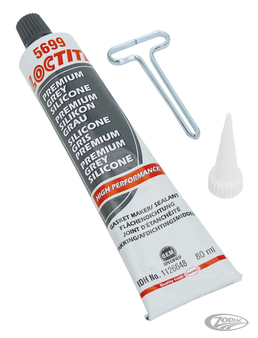 Loctite Premium silicone grey tube 80ml For Harley-Davidson