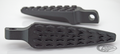 GZP Argyle straight footpegs matt Blk SP For Harley-Davidson