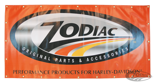 Zodiac Vinyl Banner 200x100cm For Harley-Davidson