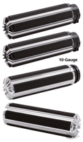 CMFRT GRIPS, 10-GAUGE, CH, CBL For Harley-Davidson