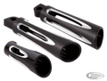 DEEP CUT SHIFTER/BRAKE PEG, BLACK For Harley-Davidson