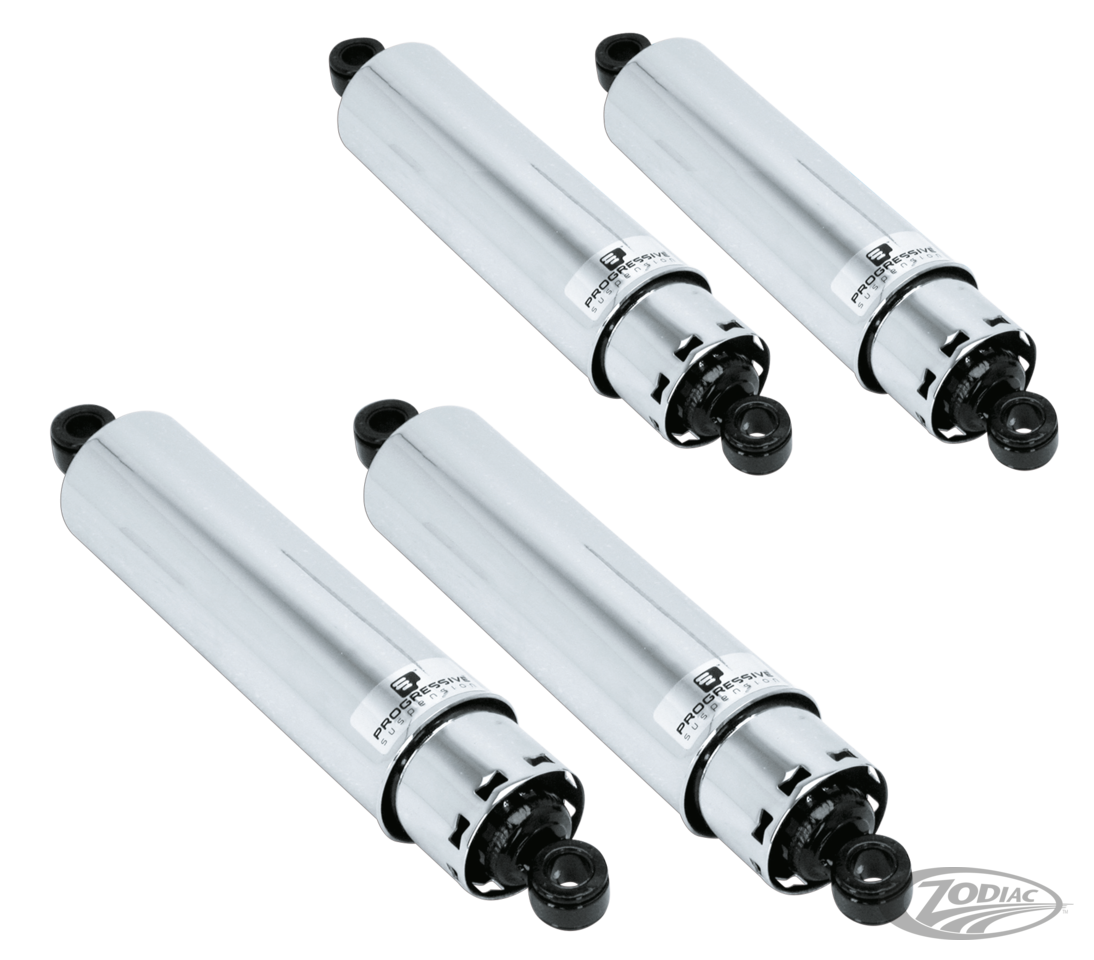 PS-412 shocks 13.5" FLH58-72 Chrome spri For Harley-Davidson