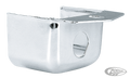GZP Chr relocation ignition switch cover For Harley-Davidson