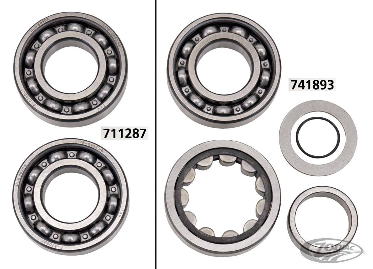 2pck Outer cam bearing TC99-00 For Harley-Davidson