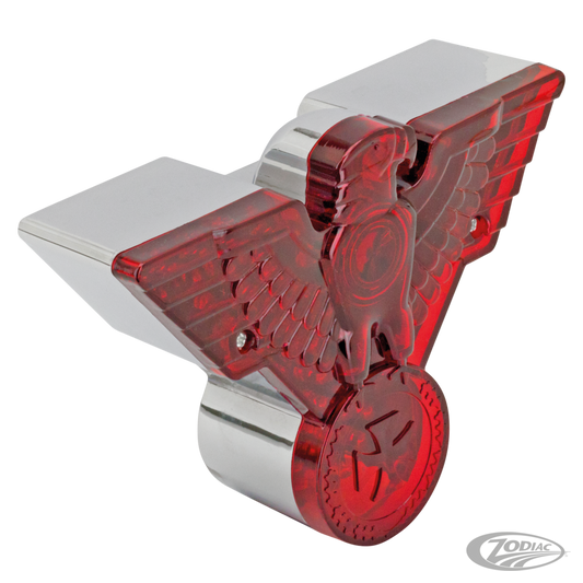 Warbird LED taillight Chr For Harley-Davidson