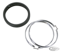 GZP Headlight Chr. ring only XL/FX For Harley-Davidson
