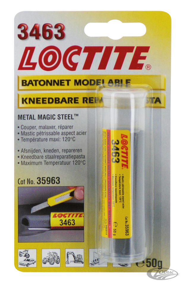 Loctite MetalMagic steel stick 3463 50gr For Harley-Davidson