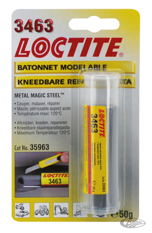 Loctite MetalMagic steel stick 3463 50gr For Harley-Davidson