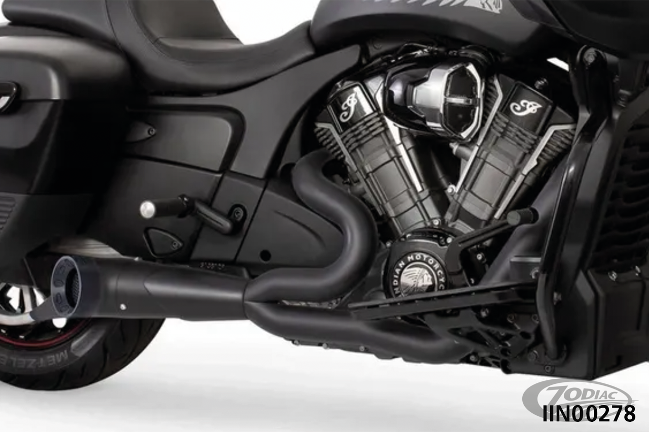 TURNOUT 2-1 W/STRGHT PITCH BK CHLNGR20 For Harley-Davidson