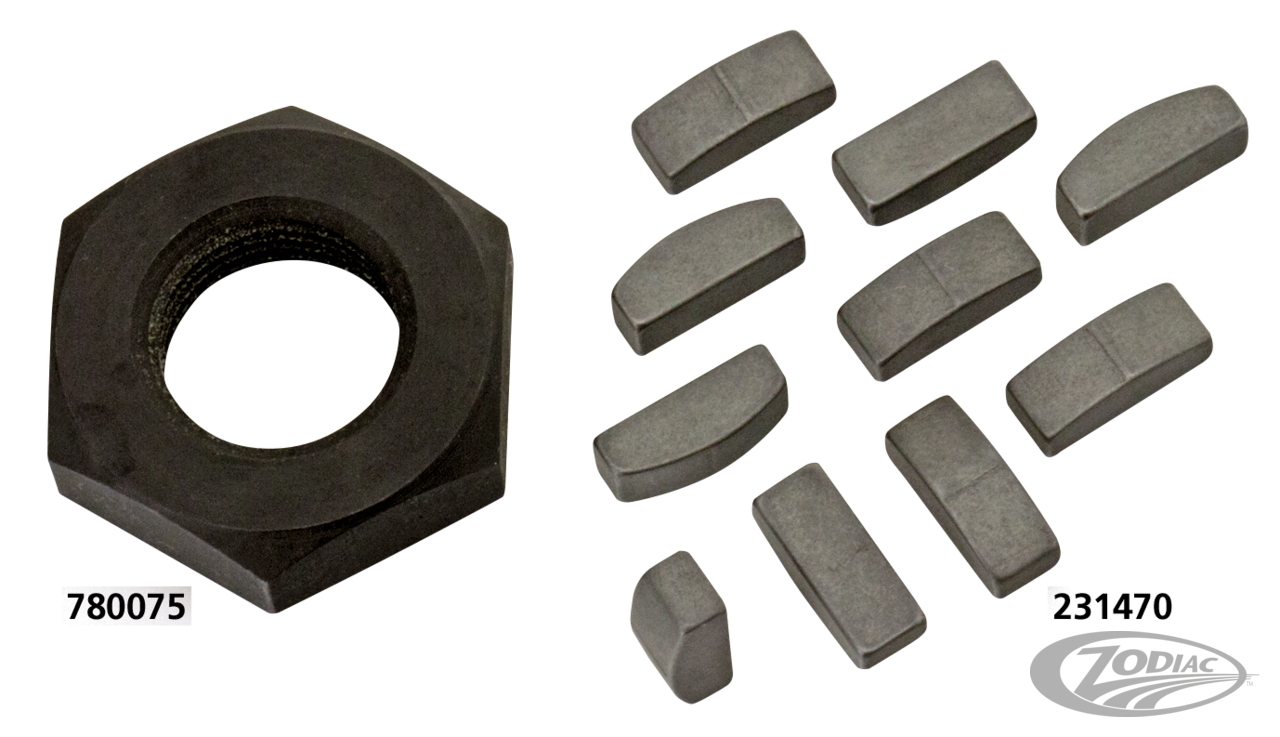 Nut, motor sprocket 45CI29-73 For Harley-Davidson