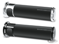 SLOT TRACK  GRIPS, H-D, CBL LONG, CHR For Harley-Davidson