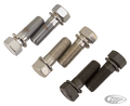 Chr Handlebar bolt kit 40-48 springers For Harley-Davidson