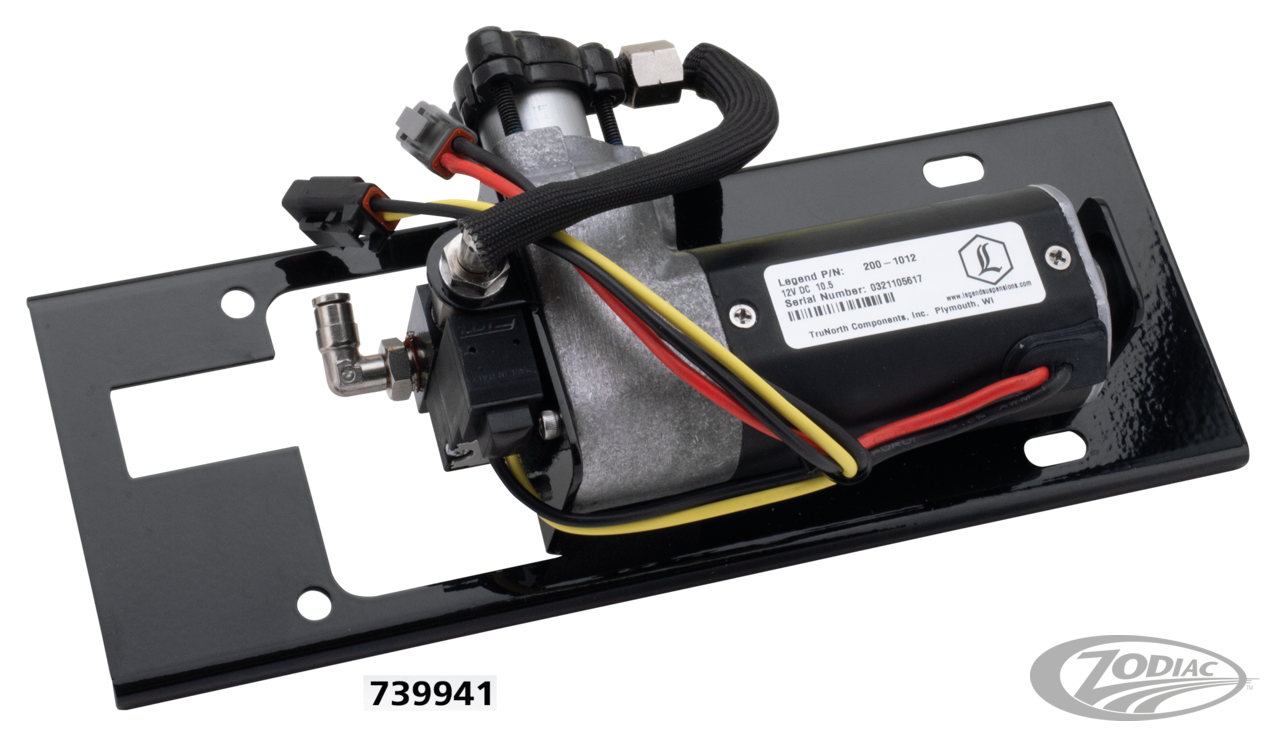 Aircompr/bracket Legend F*ST00-17 style For Harley-Davidson