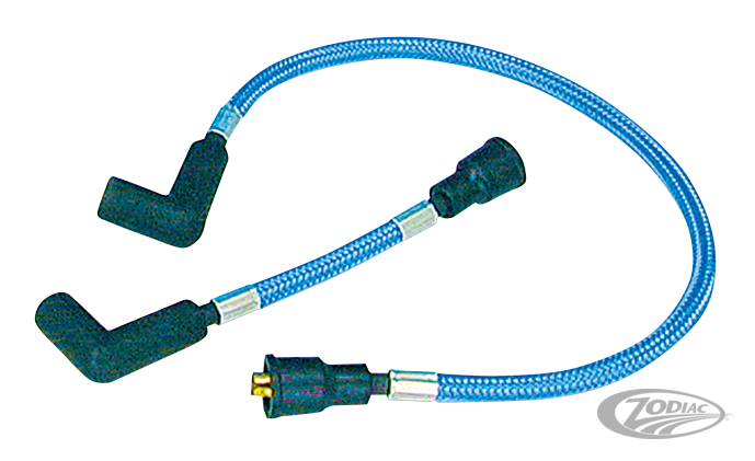 Magnum ignition wires blue XL86-03 For Harley-Davidson