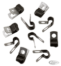 10Pck Vinyl coated cable clamps 1/2" For Harley-Davidson