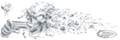 Shoot to Kill Right 2.275X8.384 decal For Harley-Davidson