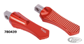 DIAMOND FOOTPEGS RED For Harley-Davidson