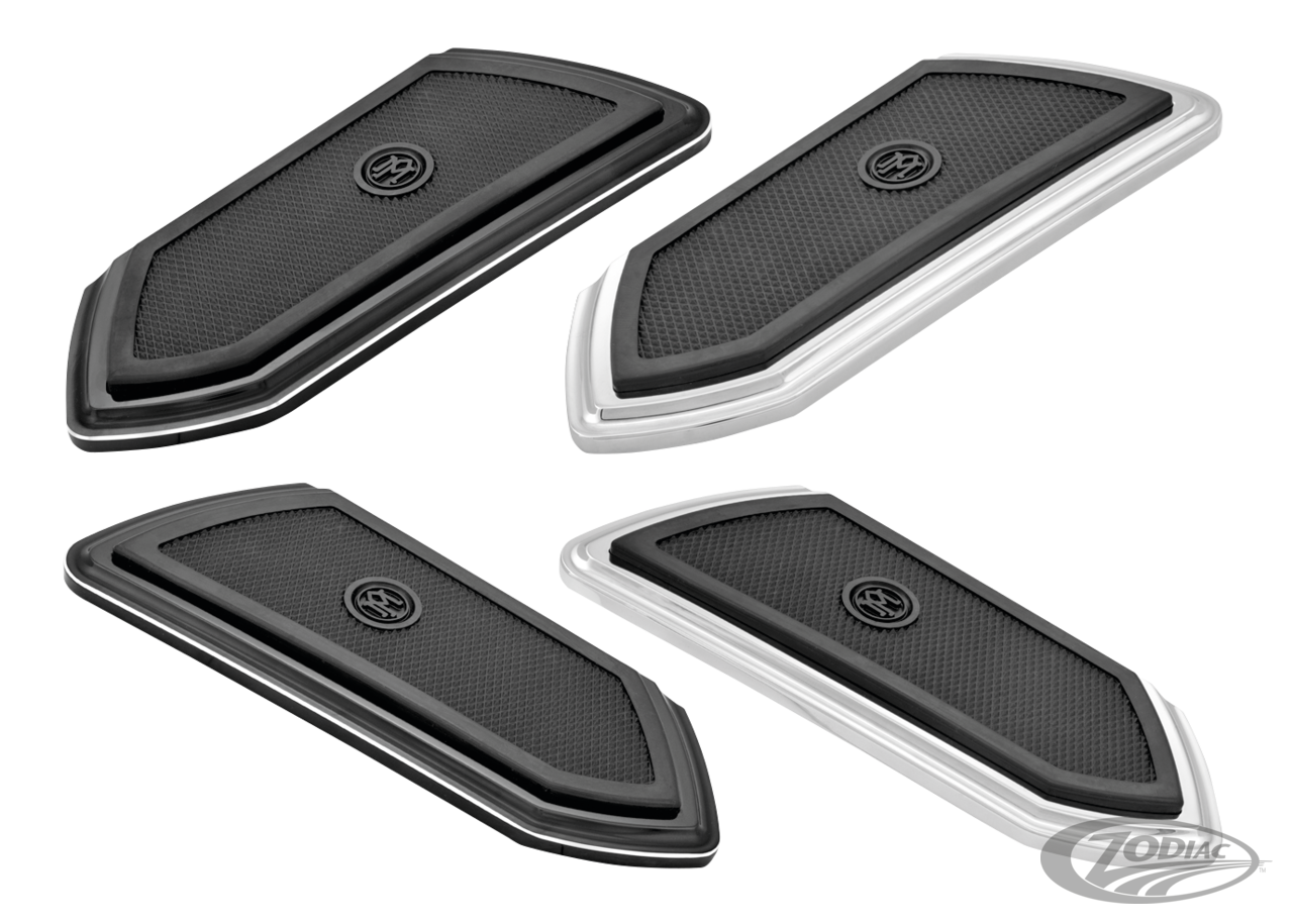 PM F.T.Z. PASSENGER FLOORBOARD chrome For Harley-Davidson