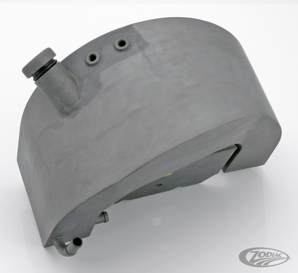 Raw steel oil tank F*ST00-17 A/N line For Harley-Davidson