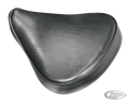 Solo seat universal model Large black For Harley-Davidson