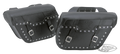 Texas Leather saddlebags 10L For Harley-Davidson