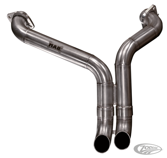 MAD Exhausts Short XL86-UP stainless For Harley-Davidson