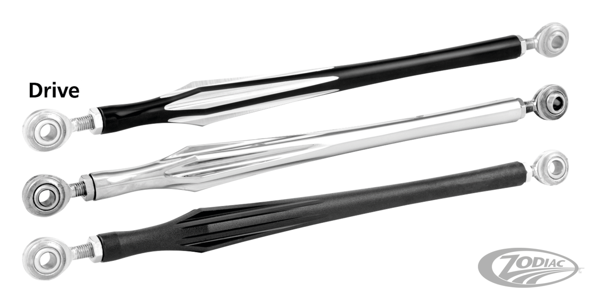 PM SHIFT ROD, DRIVE Chrome For Harley-Davidson