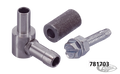 stainless fuel nipple for 5/16" hose cv For Harley-Davidson