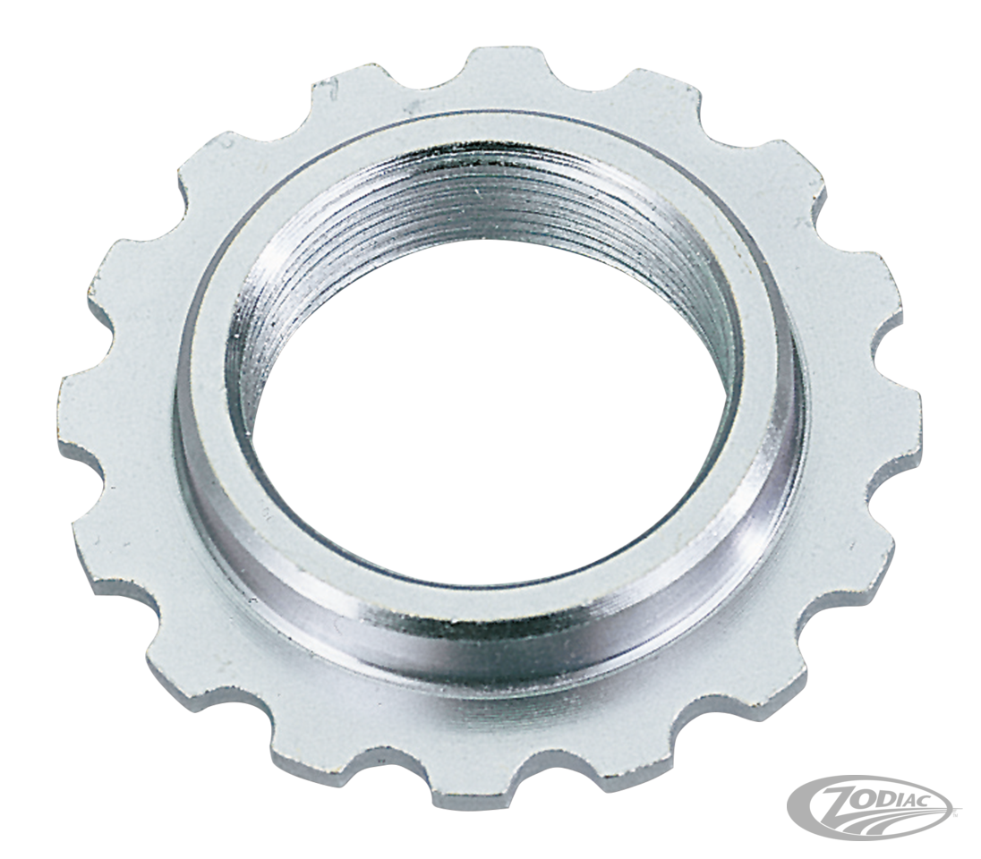 GZP Chrome Bearing jam nut # 48330-48A For Harley-Davidson