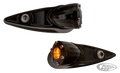 VITY front turnsignals FLTRX15-up Black For Harley-Davidson