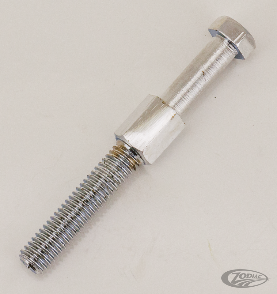 Adjusting Screw, Chrome BT37-64 For Harley-Davidson