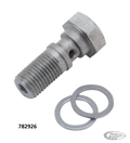 Banjobolt w/washers for ventpipe nipple For Harley-Davidson