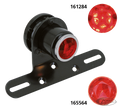 GZP Classic 1.5" LED black taillight E-a For Harley-Davidson