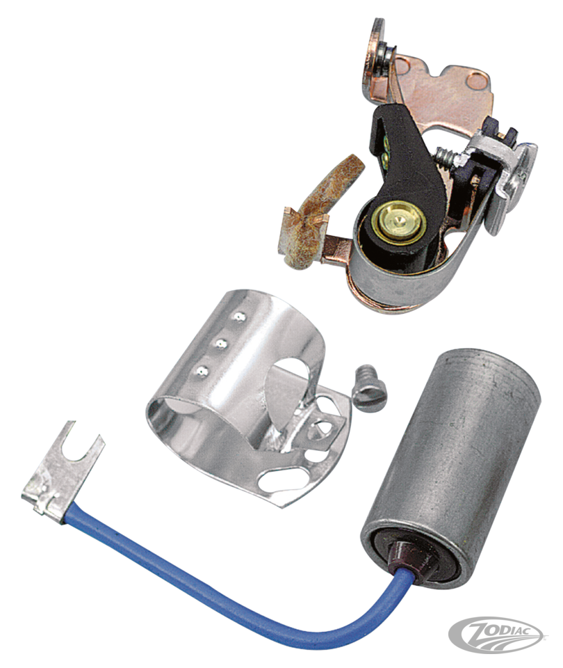 Blue Streak Points & condensor kit For Harley-Davidson