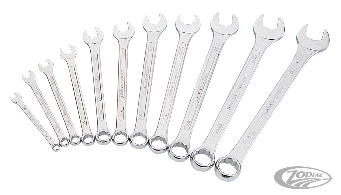 11-Piece combination spanner set For Harley-Davidson