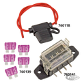 Sealed ATO Fuse Holder, #14-Gauge Wire For Harley-Davidson