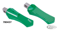 DIAMOND FOOTPEGS GREEN For Harley-Davidson