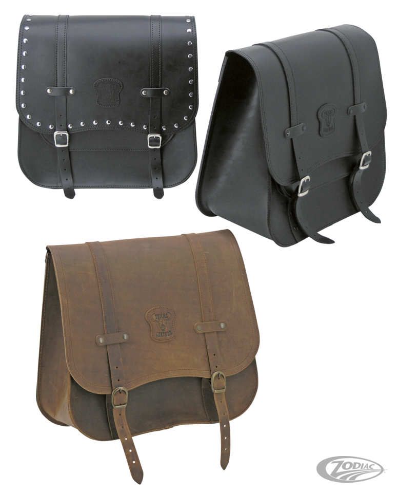 Texas Leather saddlebag 32L For Harley-Davidson – California Motorcycles